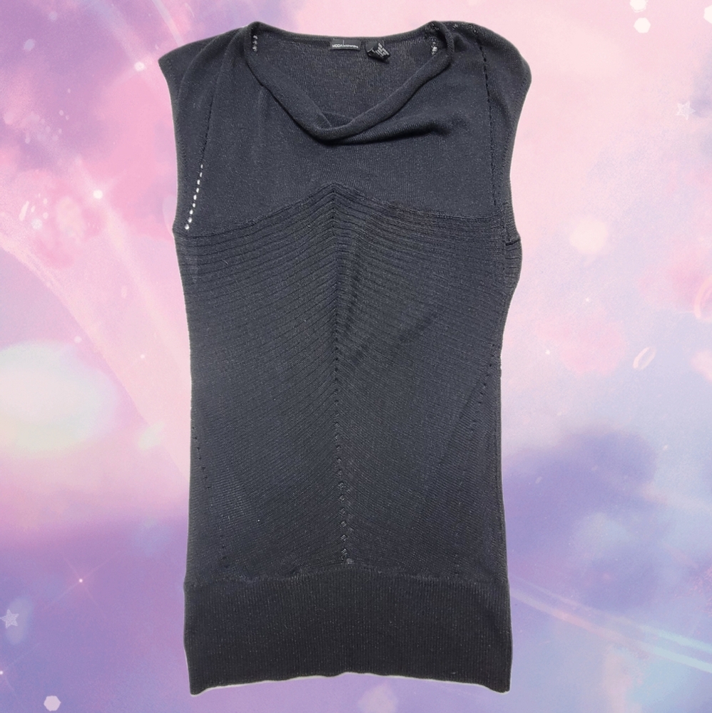 Moda International Black Knit Tunic